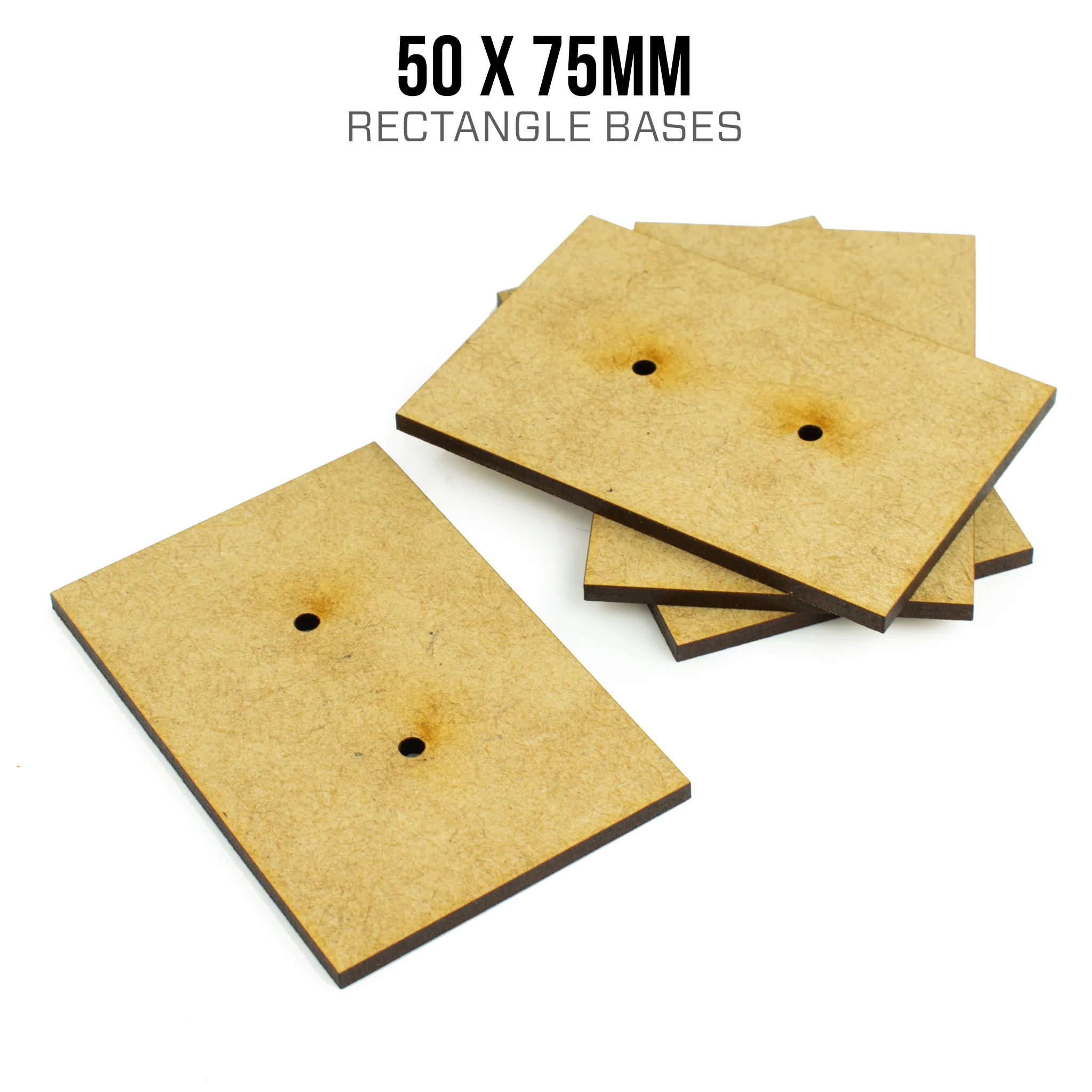 50 x 100mm Rectangle Bases - Image 2