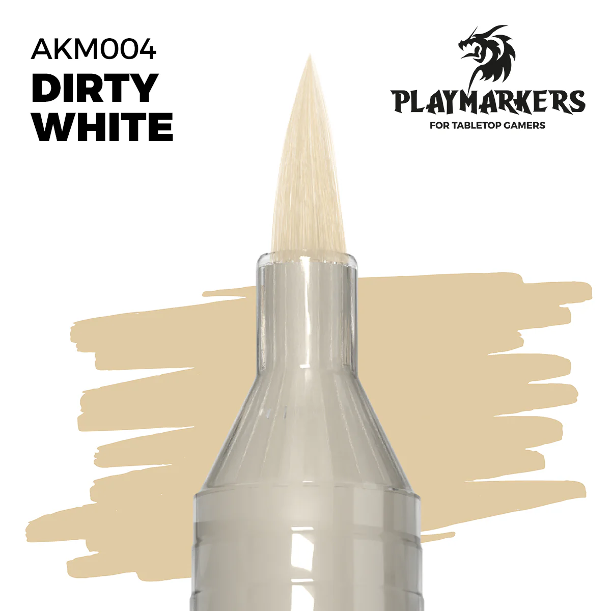 AK PLAYMARKERS: Dirty White