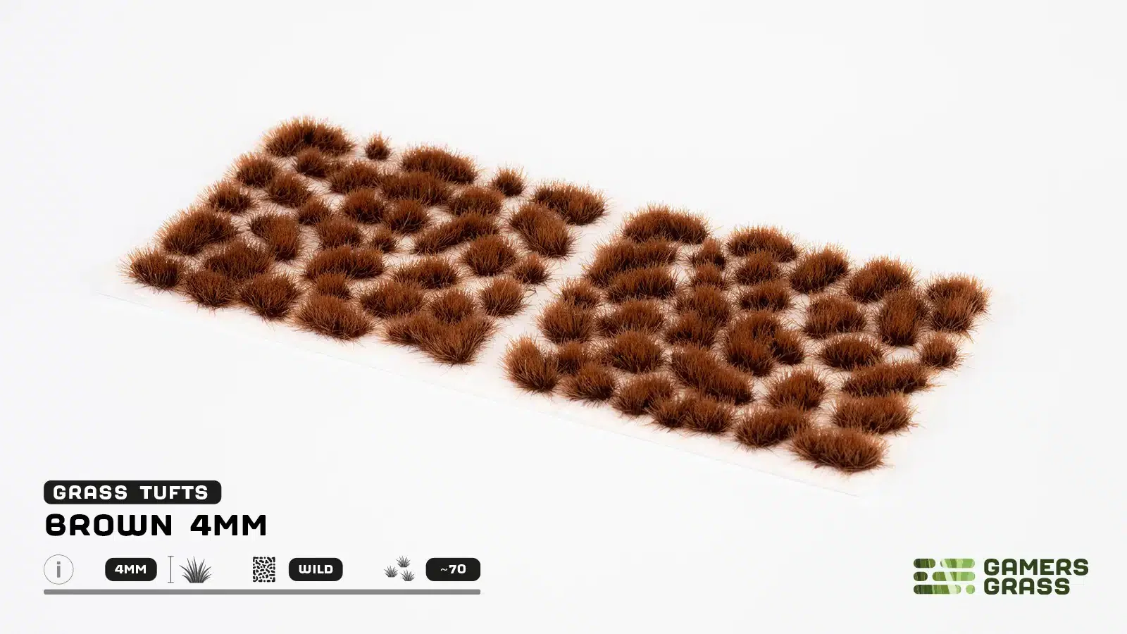 Brown Tufts - 4mm