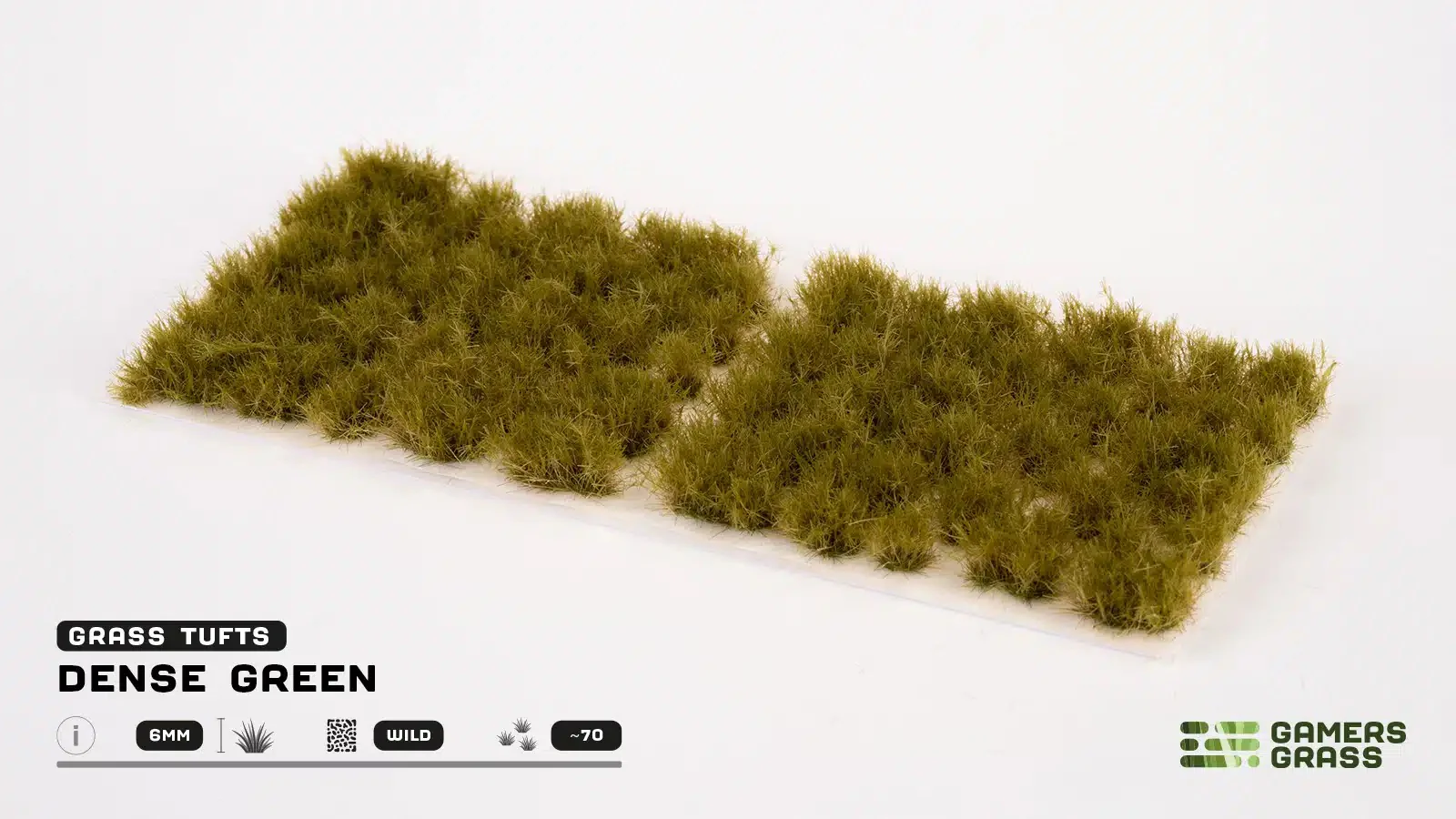 Dense Green Tufts - 6mm