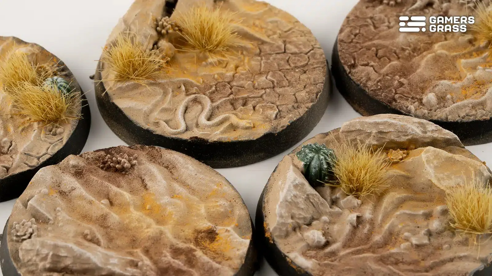 Bases - Deserts of Maahl, Round 40mm (x5) - Image 3