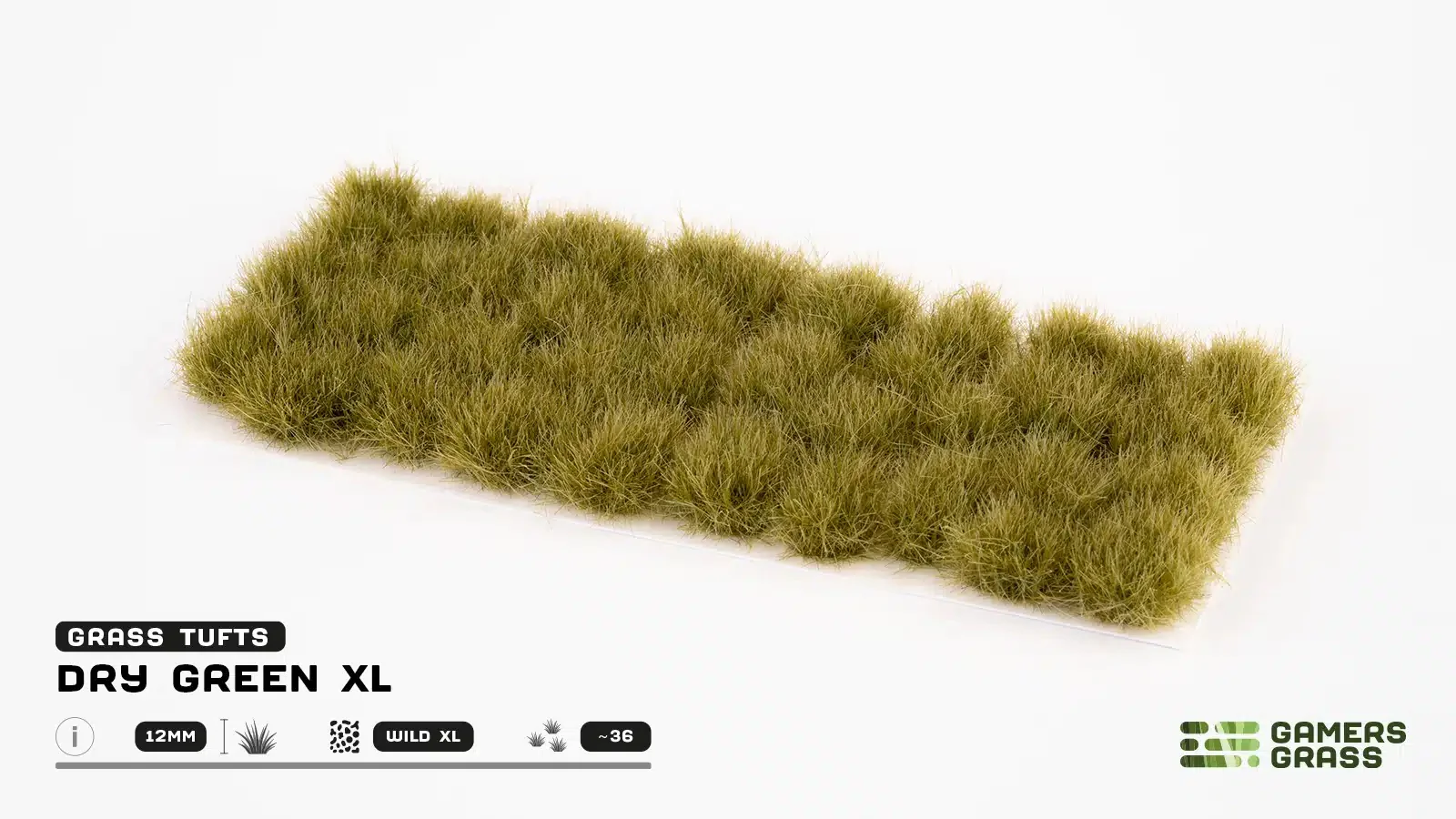 Dry Green Tufts XL - 12mm