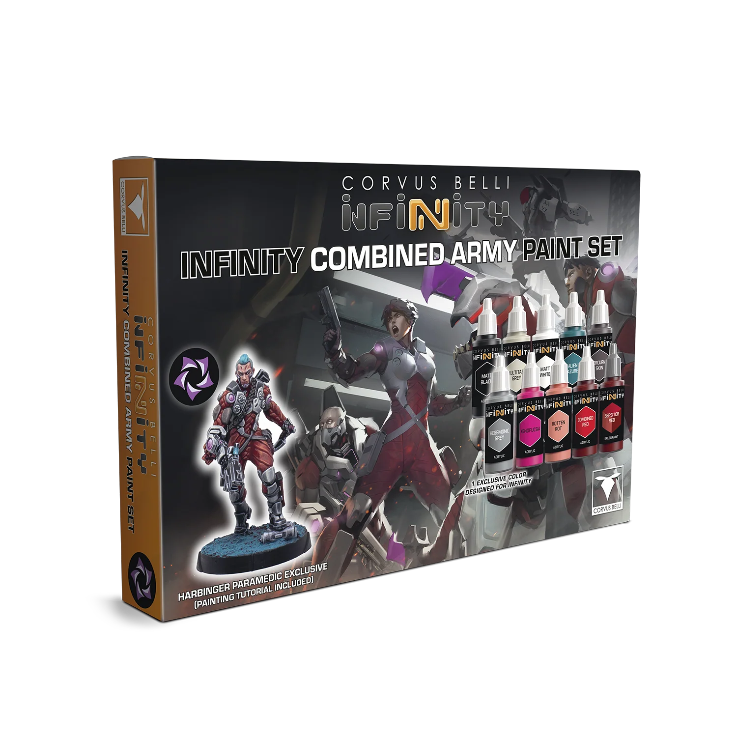 Infinity Combined Army Paint Set Harbinger Paramedic Exclusive