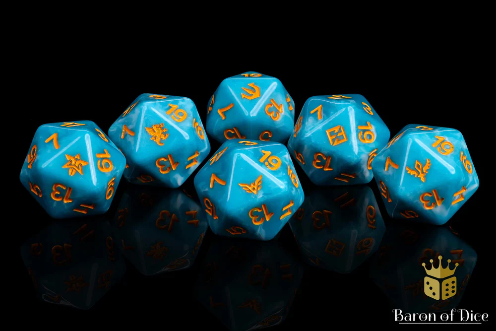 INFINITY: KESTREL COLONIAL FORCE DICE SET - Image 2