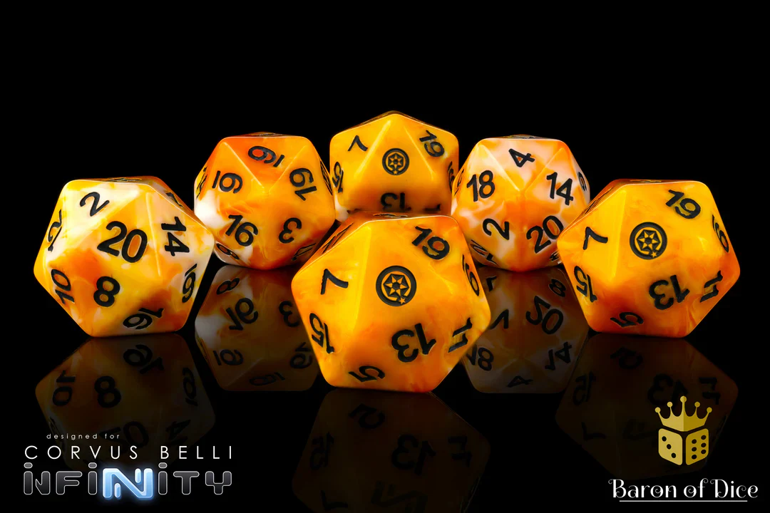 INFINITY: INVINCIBLE ARMY, DICE SET - Image 2