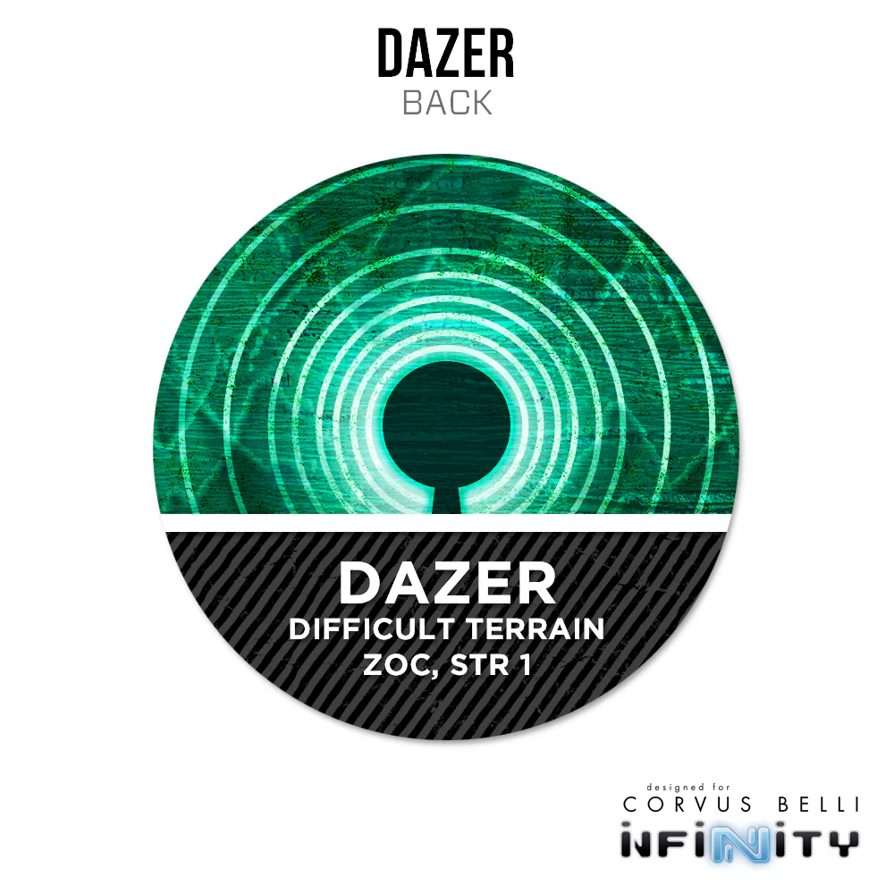 Infinity N5 Acrylic Token: Dazer - Image 2