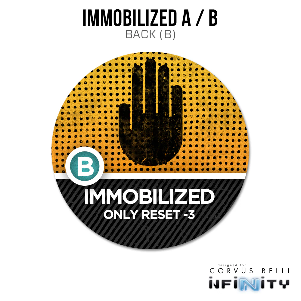 Infinity N5 Acrylic Token: Immobalized A/B - Image 2