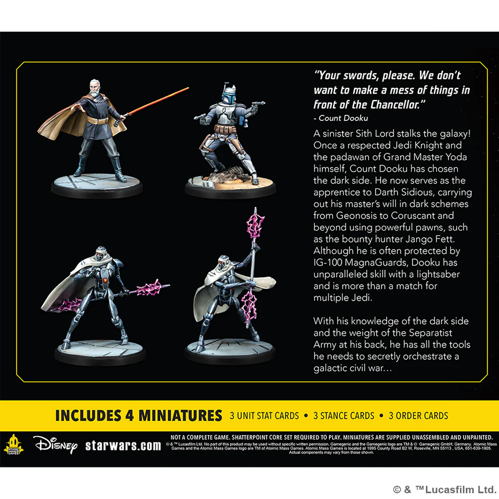 Star Wars: Shatterpoint - Twice the Pride - Count Dooku Squad Pack - Image 4