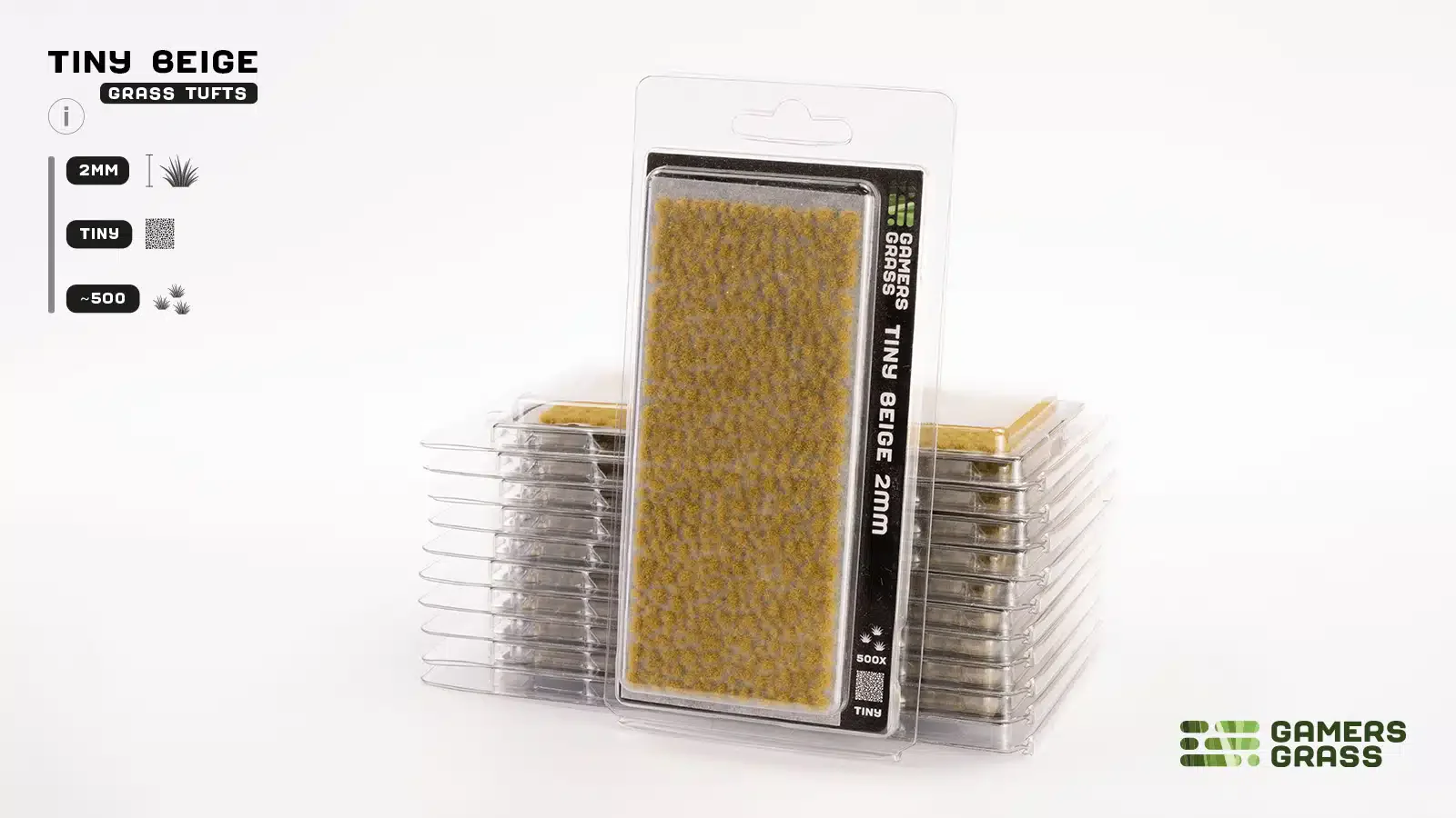 Tiny Tufts Beige - 2mm - Image 2