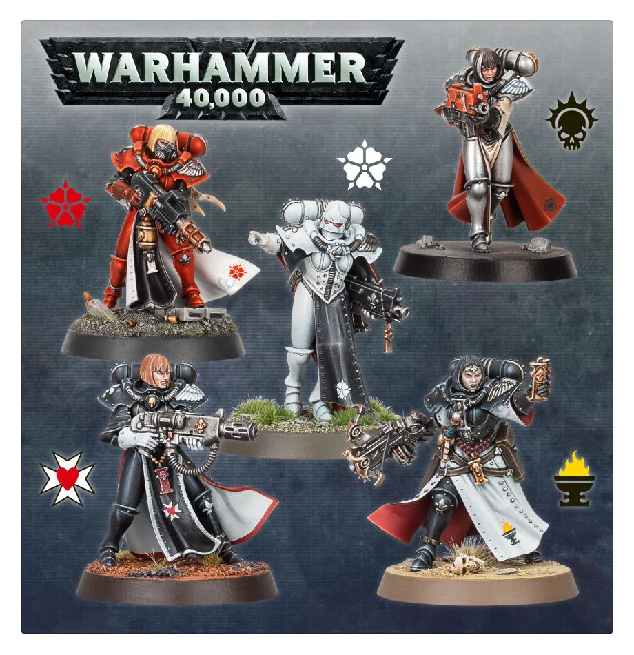 Warhammer 40K: Adepta Sororitas - Battle Sisters Squad - Image 4
