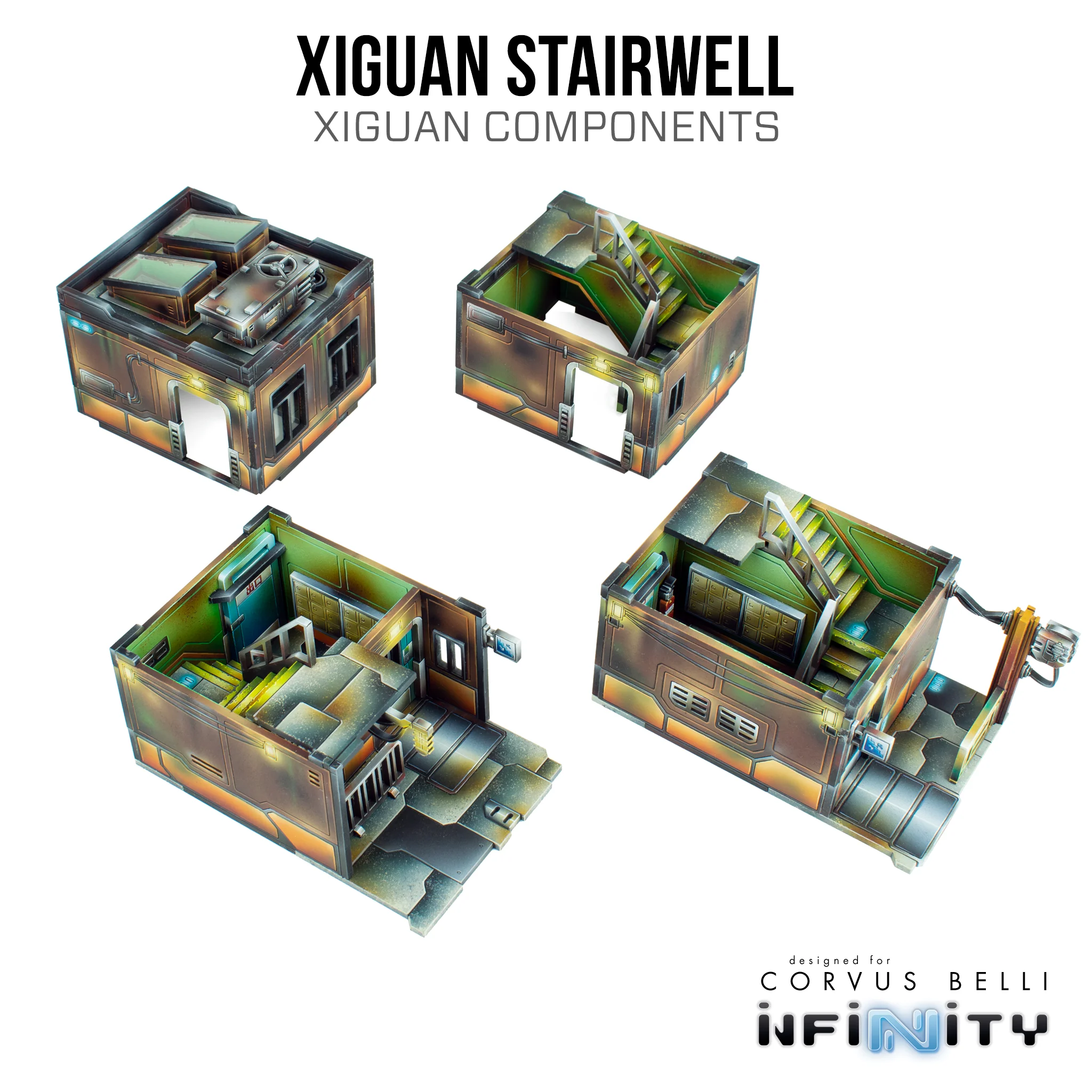 Xiguan Components - Stairwell - Image 19